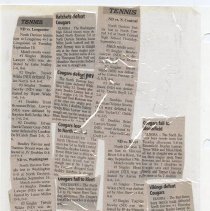 Newspaper clippings compiled by Olive Lawyer # 16 (2010)