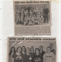 Newspaper clippings compiled by Olive Lawyer # 16 (2010)