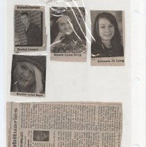 Newspaper clippings compiled by Olive Lawyer # 16 (2010)