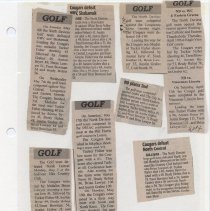Newspaper clippings compiled by Olive Lawyer # 16 (2010)