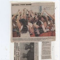 Newspaper clippings compiled by Olive Lawyer # 16 (2010)