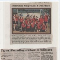 Newspaper clippings compiled by Olive Lawyer # 16 (2010)