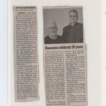 Newspaper clippings compiled by Olive Lawyer # 16 (2010)