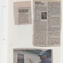 Newspaper clippings compiled by Olive Lawyer # 16 (2010)