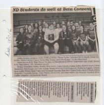 Newspaper clippings compiled by Olive Lawyer # 16 (2010)