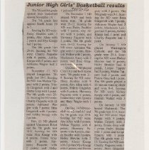 Newspaper clippings compiled by Olive Lawyer # 16 (2010)