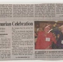 Newspaper clippings compiled by Olive Lawyer # 16 (2010)