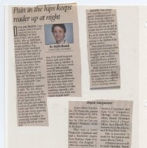 Newspaper clippings compiled by Olive Lawyer # 16 (2010)