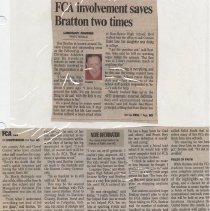 Newspaper clippings compiled by Olive Lawyer # 16 (2010)