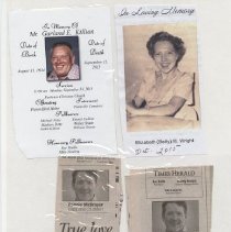 Newspaper clippings compiled by Olive Lawyer # 16 (2010)