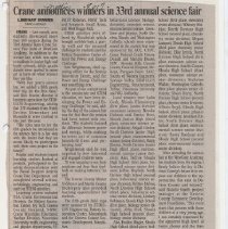 Newspaper clippings compiled by Olive Lawyer # 16 (2010)