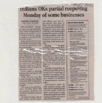 Newspaper clippings compiled by Olive Lawyer # 16 (2010)