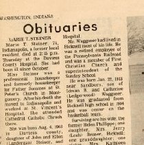 Newspaper clippings compiled by Olive Lawyer # 16 (2010)