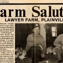 Newspaper clippings compiled by Olive Lawyer # 16 (2010)