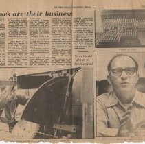 1980 article about Abe Knepp and K & K Industries in Montgomery