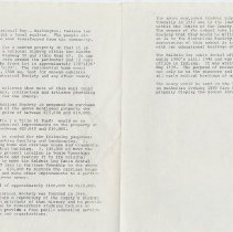 1976 DCHS letter seeking grant funds
