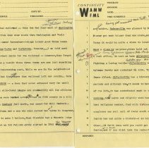 "Old Timer" radio program about early towns in Daviess County