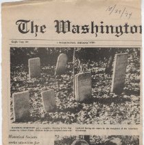 1974 appeal for volunteers to maintain Daviess County cemeteries