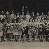 Hazel Brooks' students at the Walnut Street School in Washington (1933)