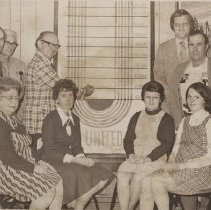 United Way campaign volunteers (ca. 1970-1975)