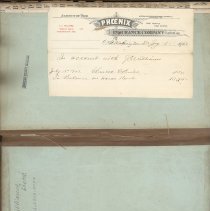 Business Ledger for J.E. Williams Insurance (1891-1903)