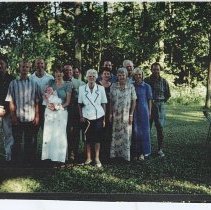 1992 fifth generation celebration for Hart and Hawkins families