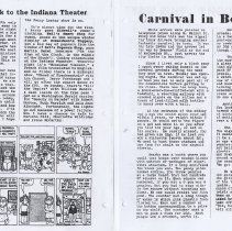 "Boyhood Memories of the 1940s" in Washington by Robert A. Brothers