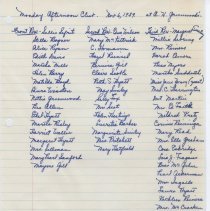 Monday Afternoon Club in Washington (1939)