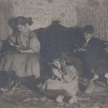 Connie Morris, Joseph Elmore Morris & Mabel Morris (ca. 1909)