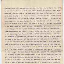 1902 purchase of a Daviess County farm by Joseph E. Morris