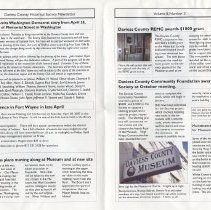 December 2006 Daviess County Historical Society newsletter