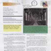 April 2008 Daviess County Historical Society newsletter