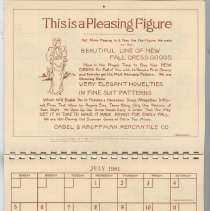 1981 "Souvenir Edition" calendar