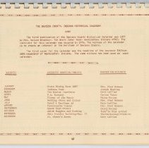 1981 "Souvenir Edition" calendar