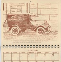 1981 "Souvenir Edition" calendar