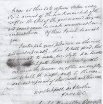 1811 letter from Joseph Hamilton Daviess to Vincennes Masonic Lodge