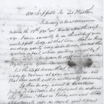 1811 letter from Joseph Hamilton Daviess to Vincennes Masonic Lodge