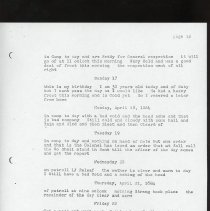 1864 Civil War Diary of John Michael Tomey