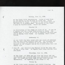 1864 Civil War Diary of John Michael Tomey