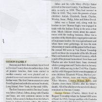 Osmon (Osman) family history compiled by Anna Ruth (Gee) Walsh