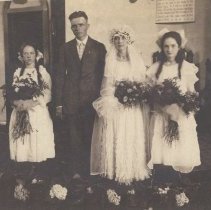 1923 wedding of William McKinley "Bill" Gee & Callie L. (Bales) Gee