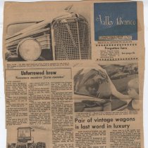 1976 article about Jim Pirkle restoring a 1938 LaSalle hearse
