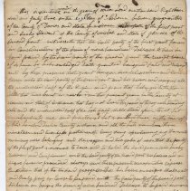 1843 mortgage from George & Samatha Mathis on lots in New London