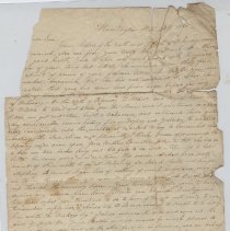 1860 letter from Jacob S. Morris to his son, Joseph E. Morr