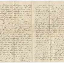 1863 Civil War letter from Joseph E. Morris