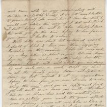 1863 Civil War letter from Joseph E. Morris