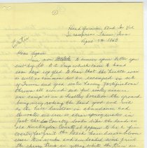 Transcript of 1863 Civil War letter from Joseph E. Morris