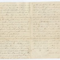 1863 Civil War letter from Joseph E. Morris