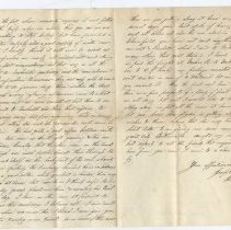 1863 Civil War letter from Joseph E. Morris