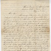1863 Civil War letter from Joseph E. Morris